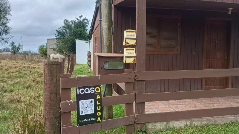 Edícula de fundos para locação